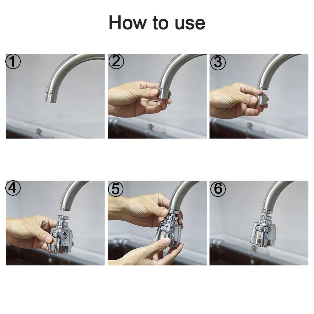 360° Swivel Water Saving Tap - Image 12