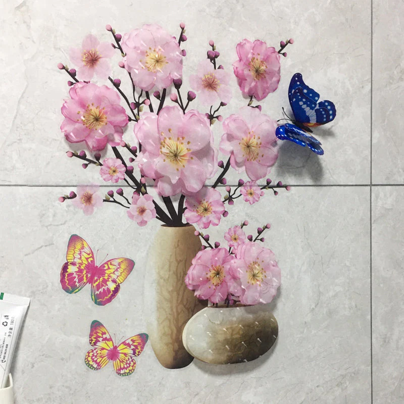 3D Vase Sticker - Image 2