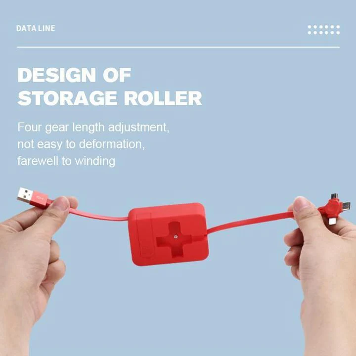🎉CHRISTMAS SALE-50% O🎉4-in-1 Data Cable Phone Stand - Image 7