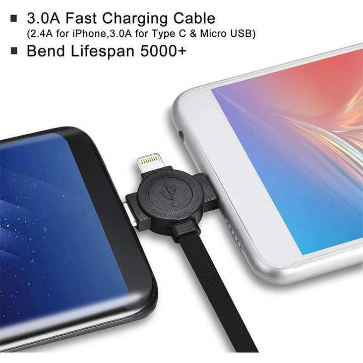 🎉CHRISTMAS SALE-50% O🎉4-in-1 Data Cable Phone Stand - Image 8