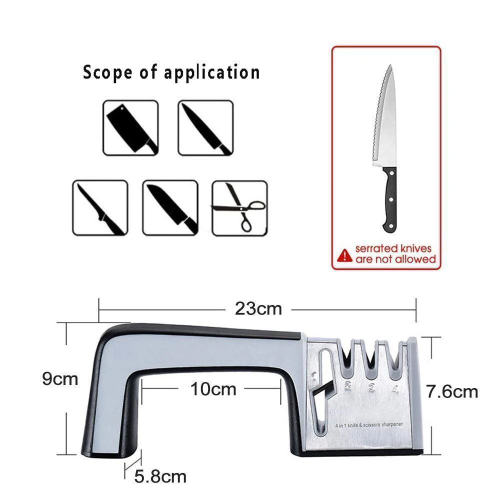4 IN 1 KNIFE SHARPENER - Image 8