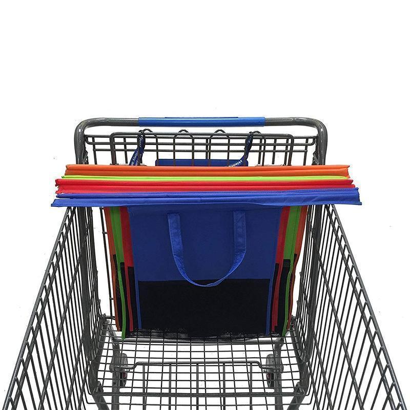 4 in 1 reusable shopping cart bags - Image 7
