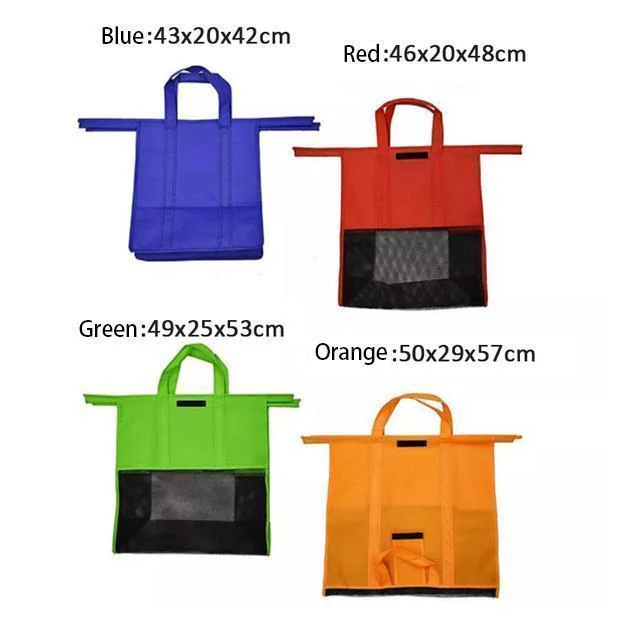 4 in 1 reusable shopping cart bags - Image 8