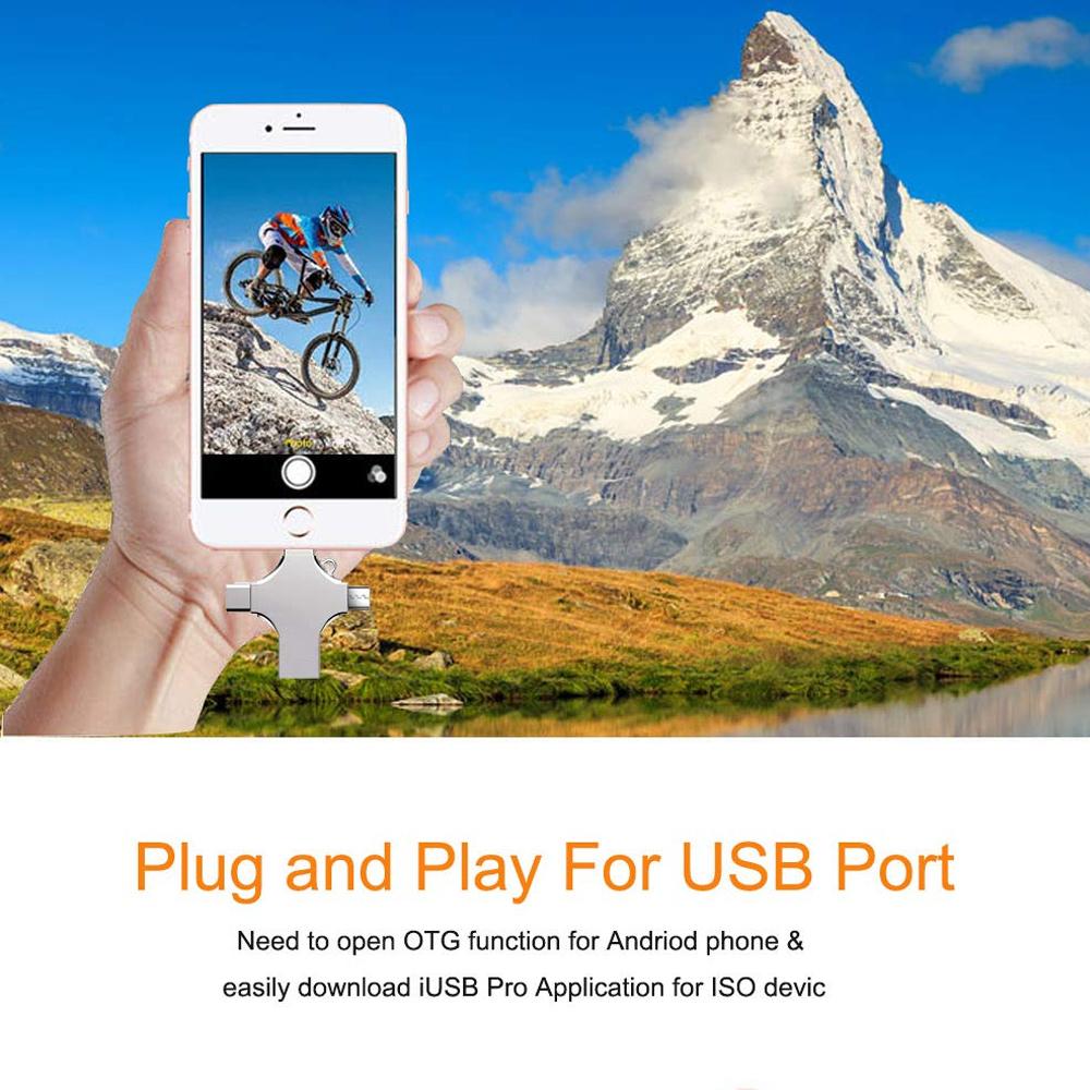 4 in 1 USB Reader And Flash Drive... Connect And Store Everything On A Single Piece - Image 5