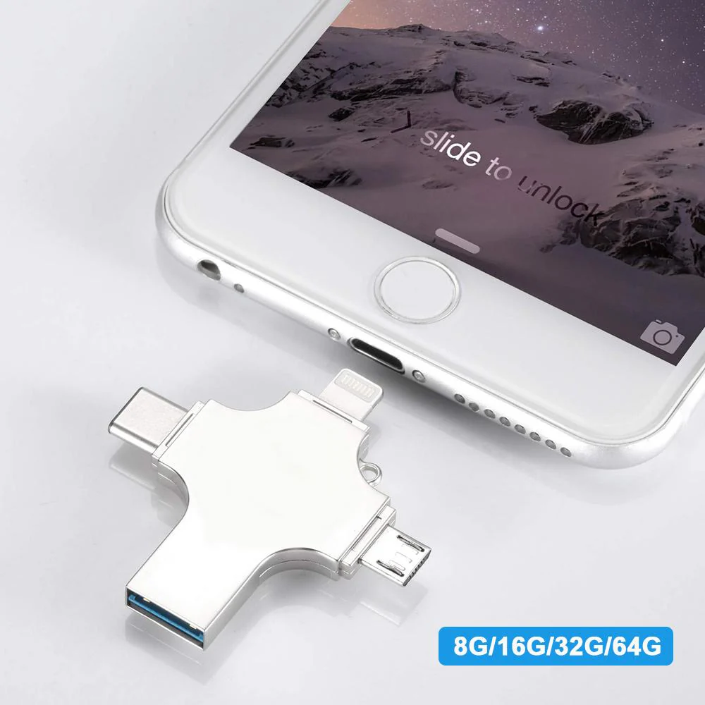 4 in 1 USB Reader And Flash Drive... Connect And Store Everything On A Single Piece - Image 8