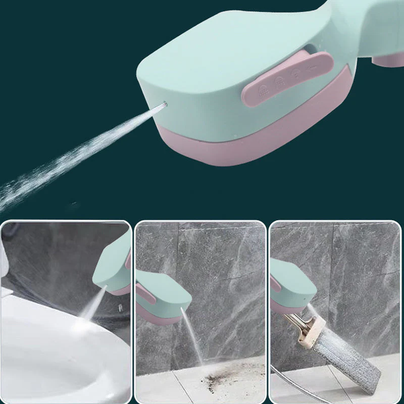4-mode Handheld Pressurized Shower Head with Pause Switch - Image 4