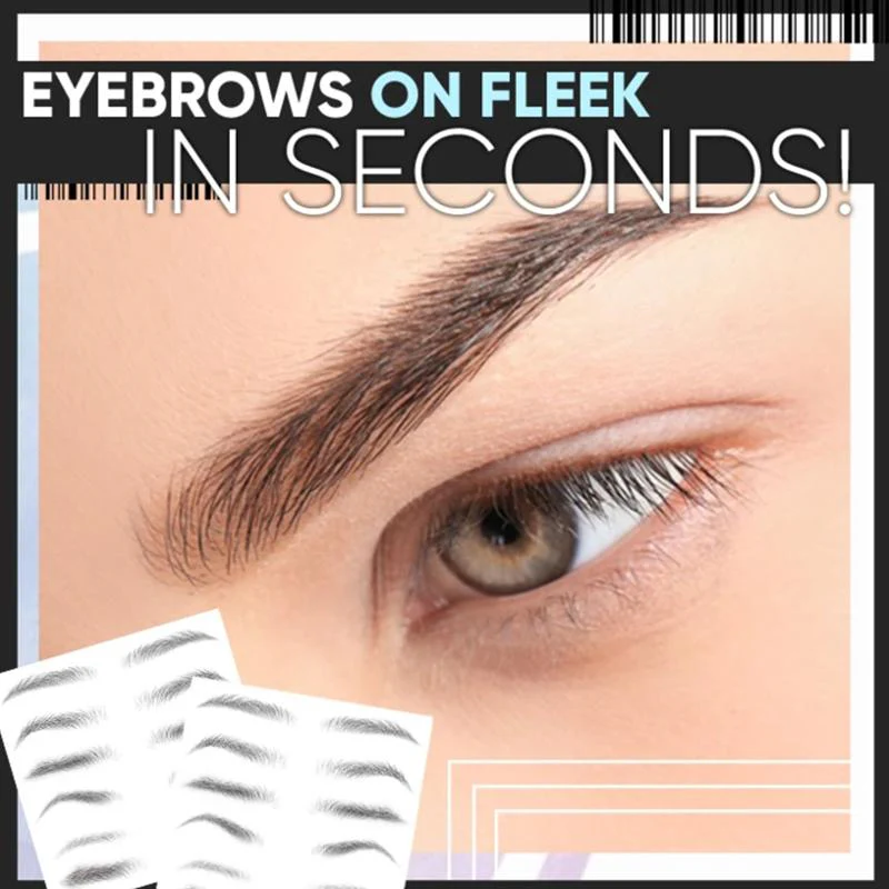 4D Hair-like Authentic Eyebrows (2pcs) - Image 2