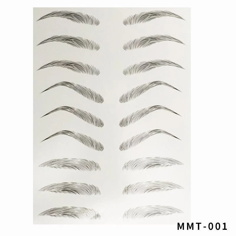 4D Hair-like Authentic Eyebrows (2pcs) - Image 8