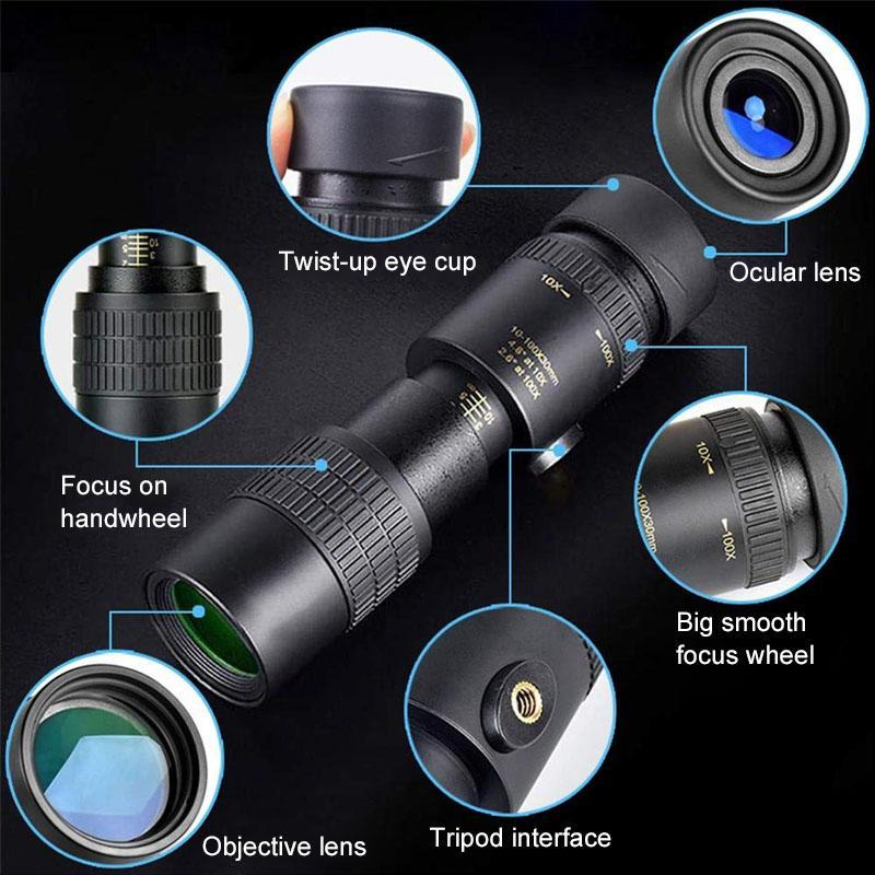 【50% OFF TODAY】4K Super telephoto zoom monocular telescope - Image 6