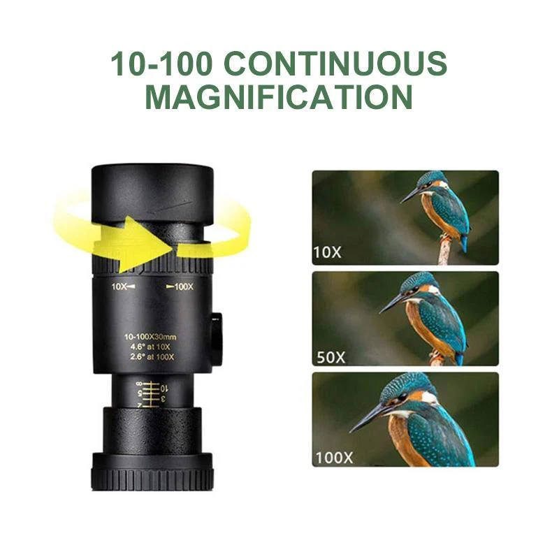 【50% OFF TODAY】4K Super telephoto zoom monocular telescope - Image 7