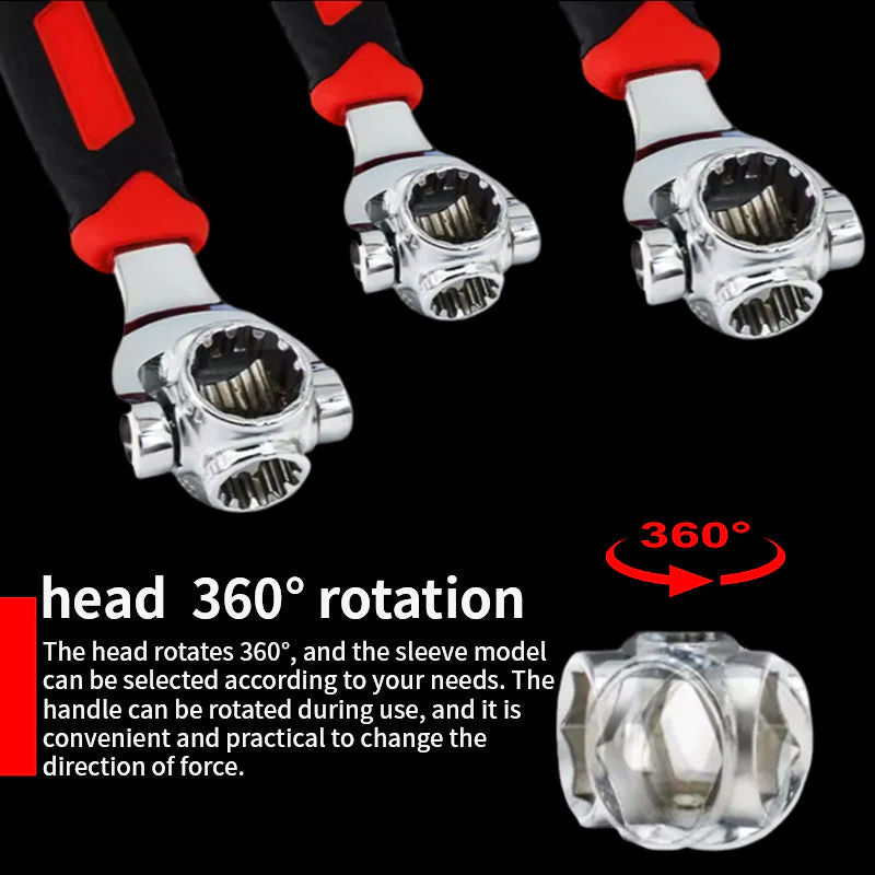 52 in 1 Universal Socket Spanner Wrench - Image 4
