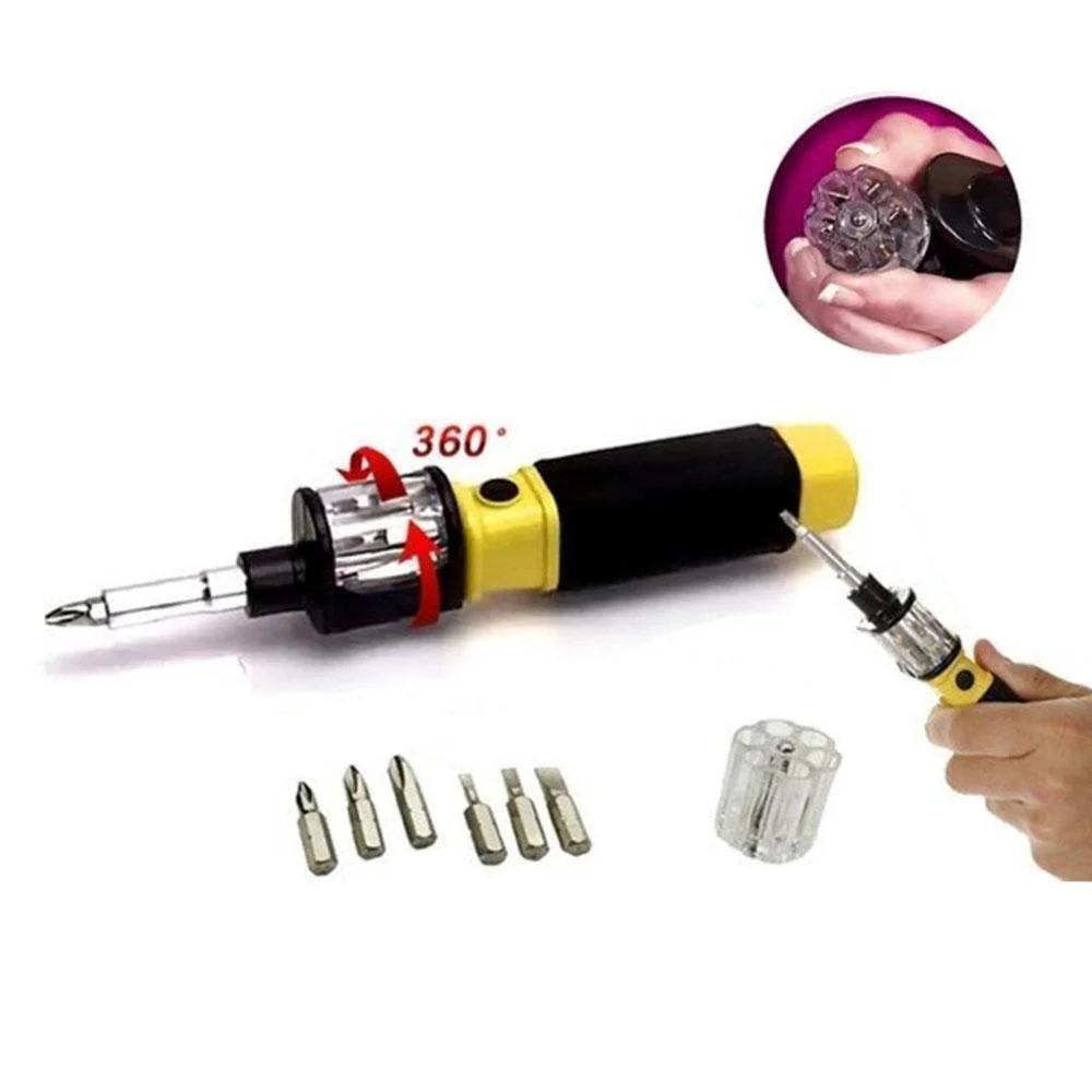 6-in-1 Multifunctional Rotating Screwdriver - Image 6