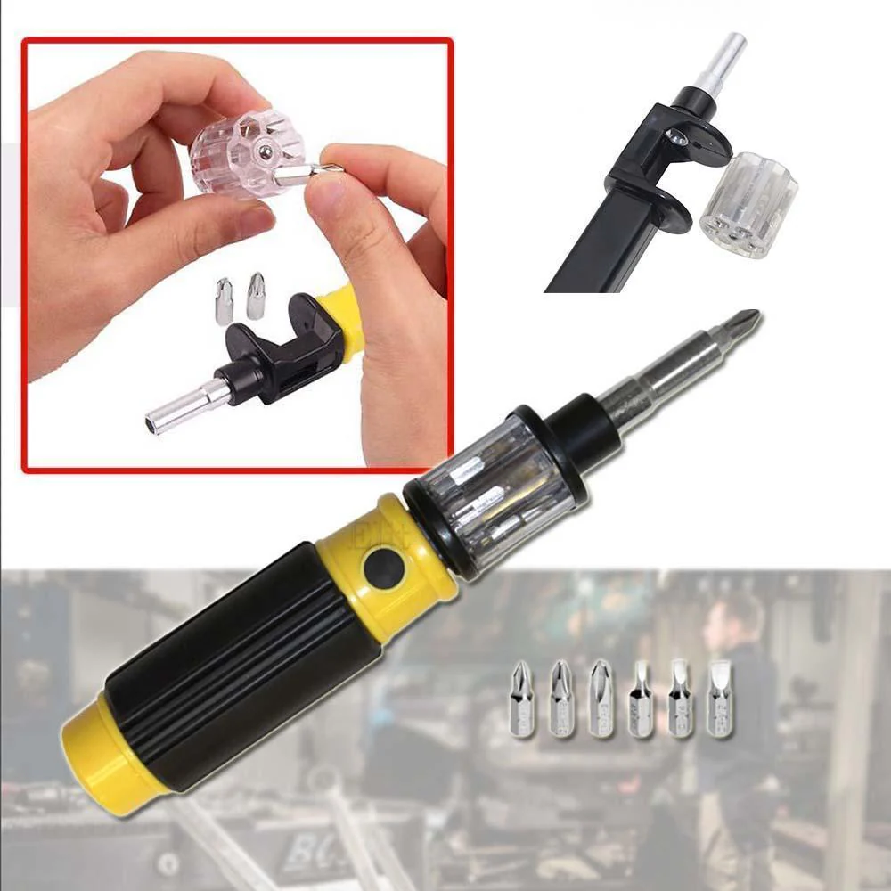 6-in-1 Multifunctional Rotating Screwdriver - Image 7