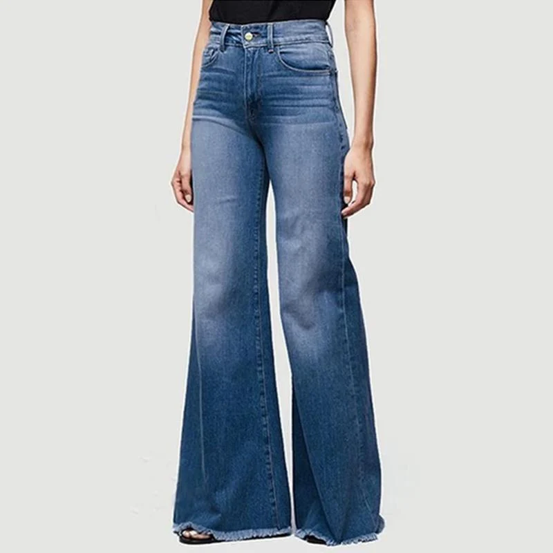 70s Plus Size Bell Bottom Jeans - Image 3