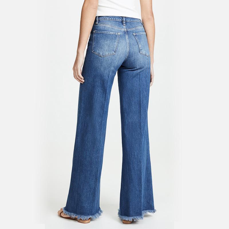 70s Plus Size Bell Bottom Jeans - Image 7