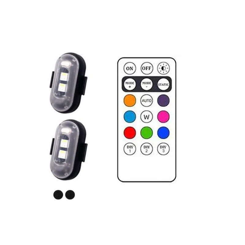 8 Colors Wireless Led Lights with Remote - Image 13