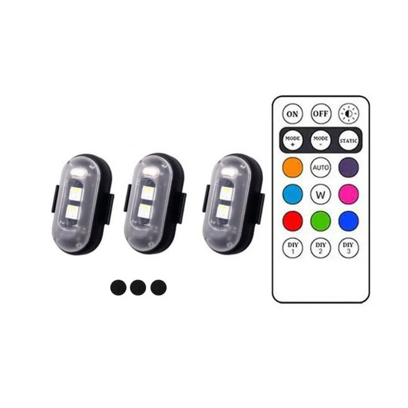 8 Colors Wireless Led Lights with Remote - Image 18