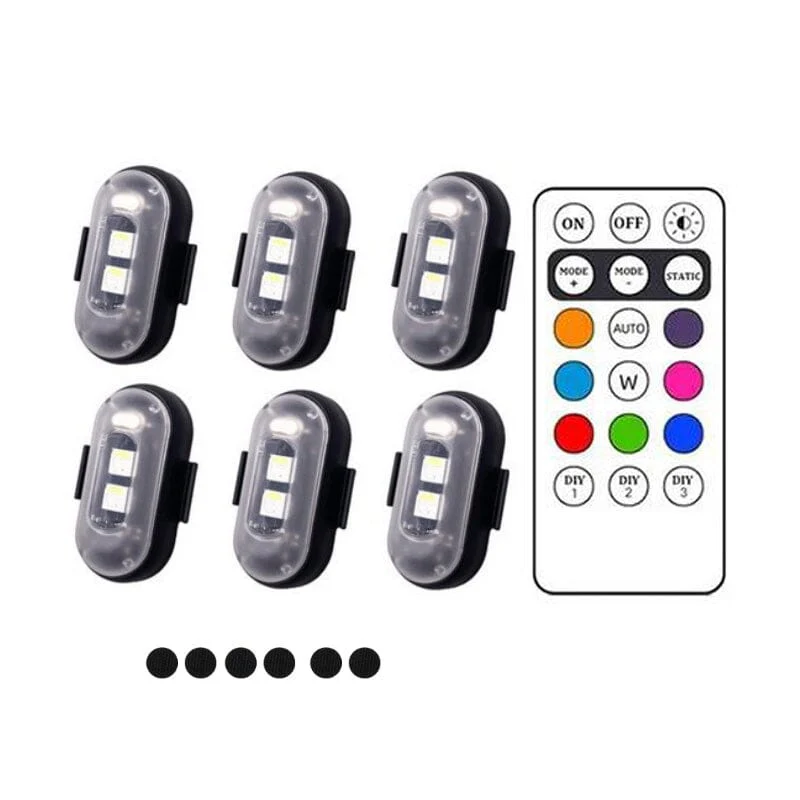 8 Colors Wireless Led Lights with Remote - Image 21