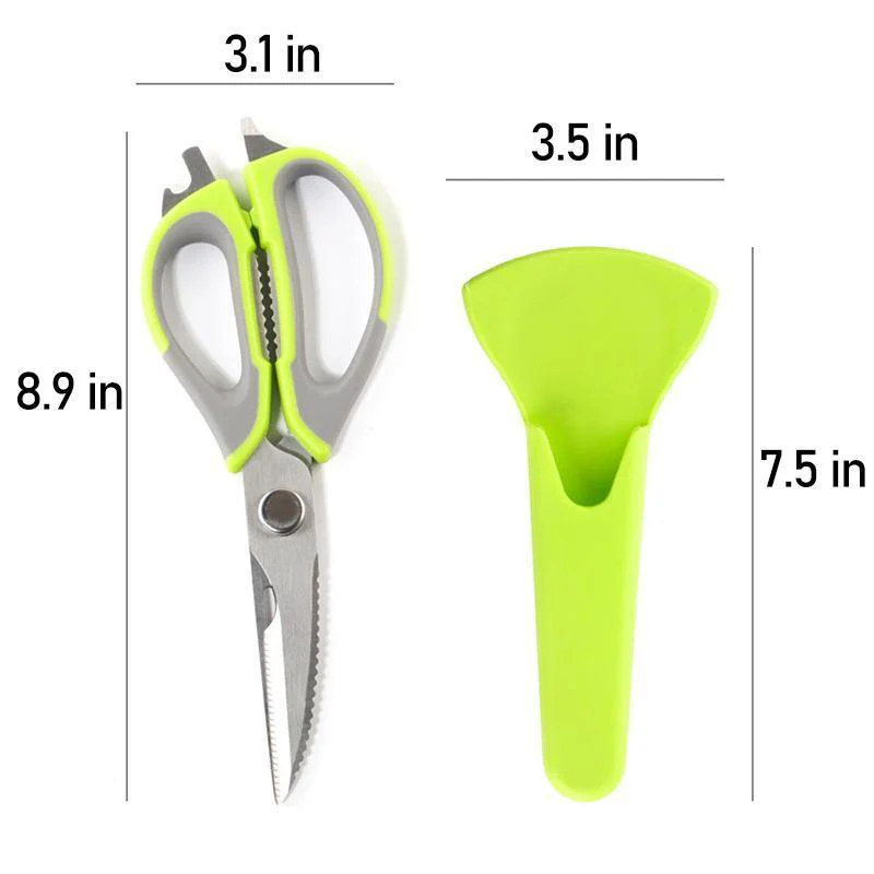 8-in-1 Multifunctional Kitchen Scissors - Image 3