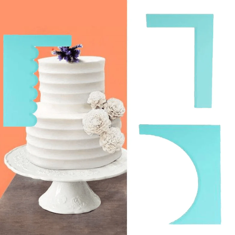 8-Style Cake Scrapers - Image 3