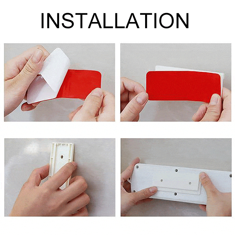 Adhesive Punch-free Socket Holder (5 PCS) - Image 5