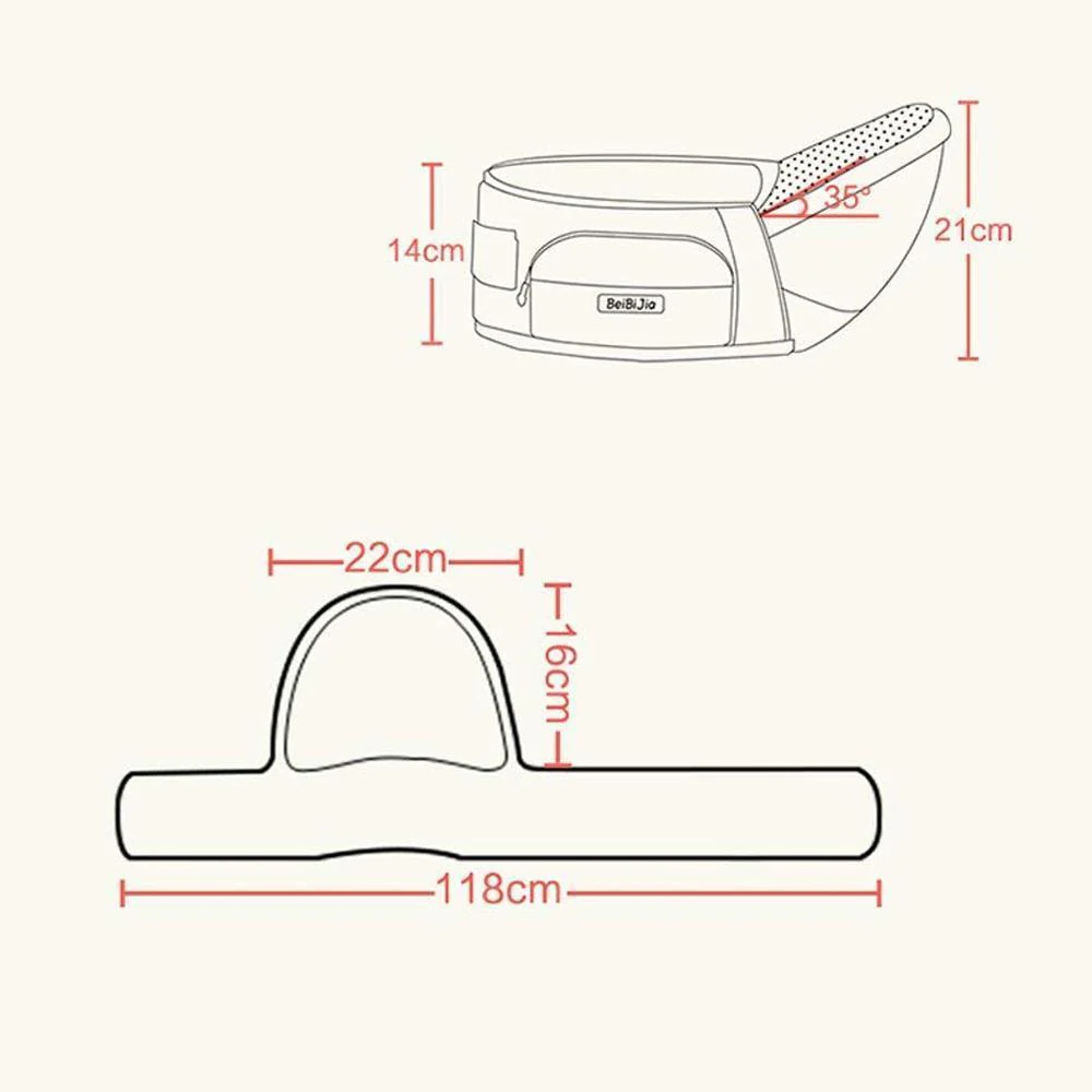 Adjustable infant seat carrier - Image 6