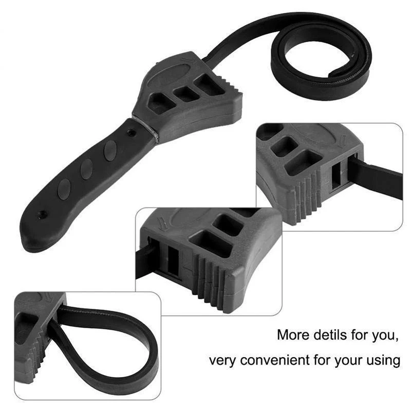 Adjustable Rubber Strap Wrench - Image 7