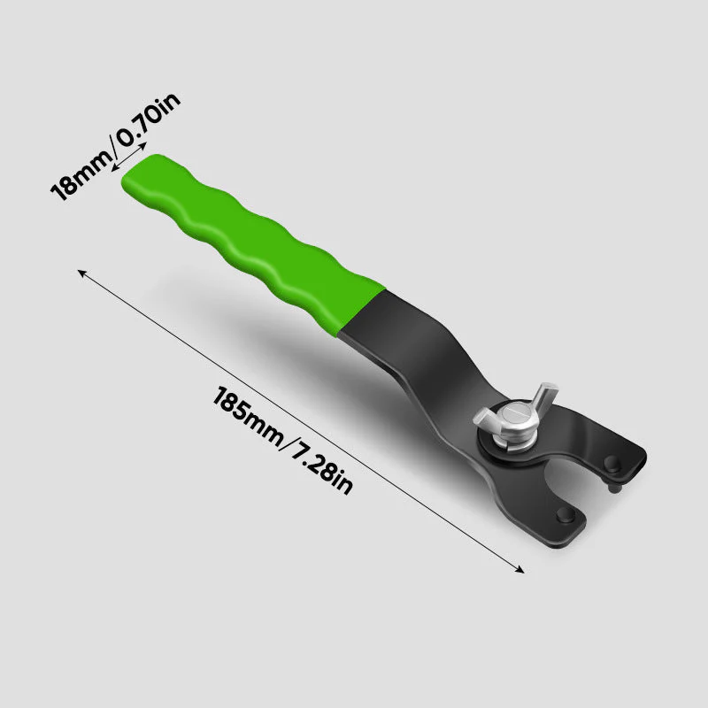 Angle Grinder Wrench Thickened Disassembly Tool Adjustable - Image 8