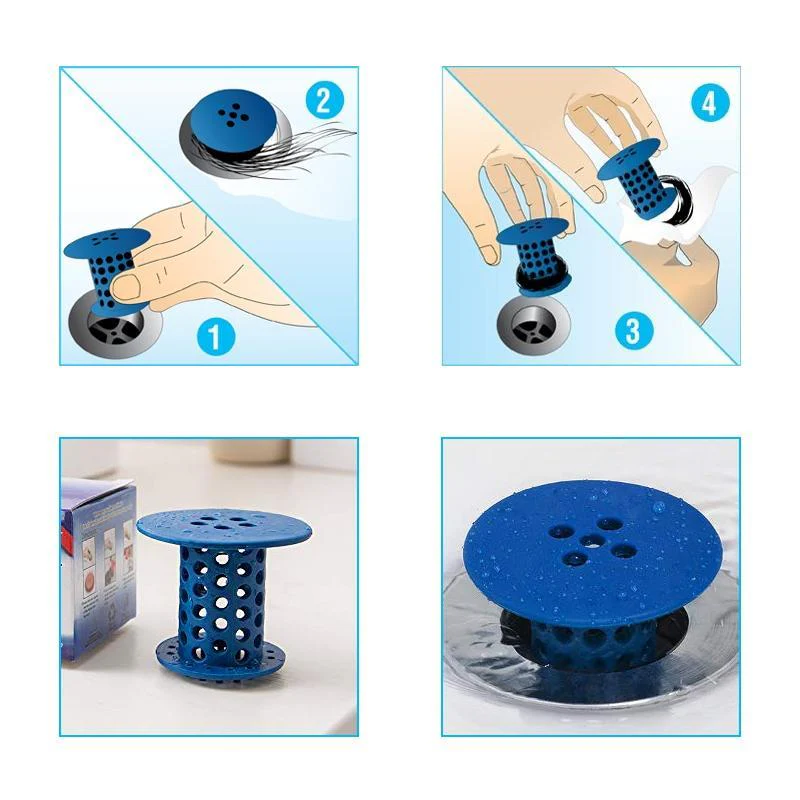 Anti-clogging Drainage Protector, 3 PCs - Image 9