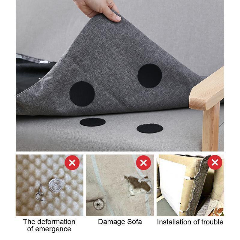 Anti-Skid Pad For Sofa Cushions, 10 PCs in 1 Set - Image 4