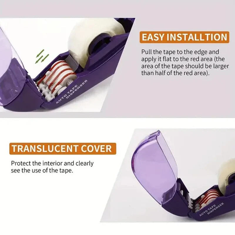 Automatic Tape Dispenser, All-inclusive Handheld Tape Cutter - Image 6