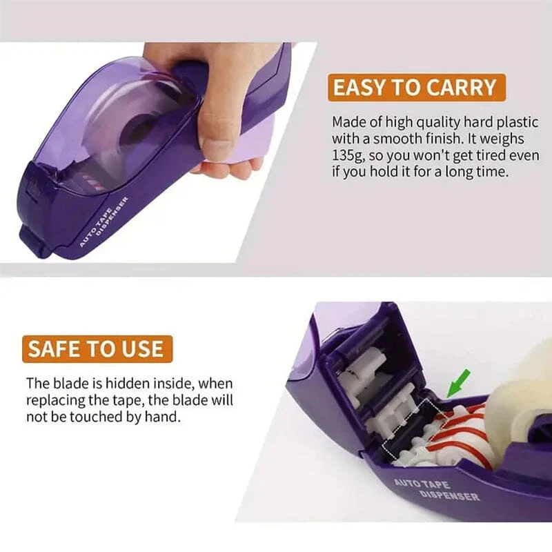 Automatic Tape Dispenser, All-inclusive Handheld Tape Cutter - Image 7