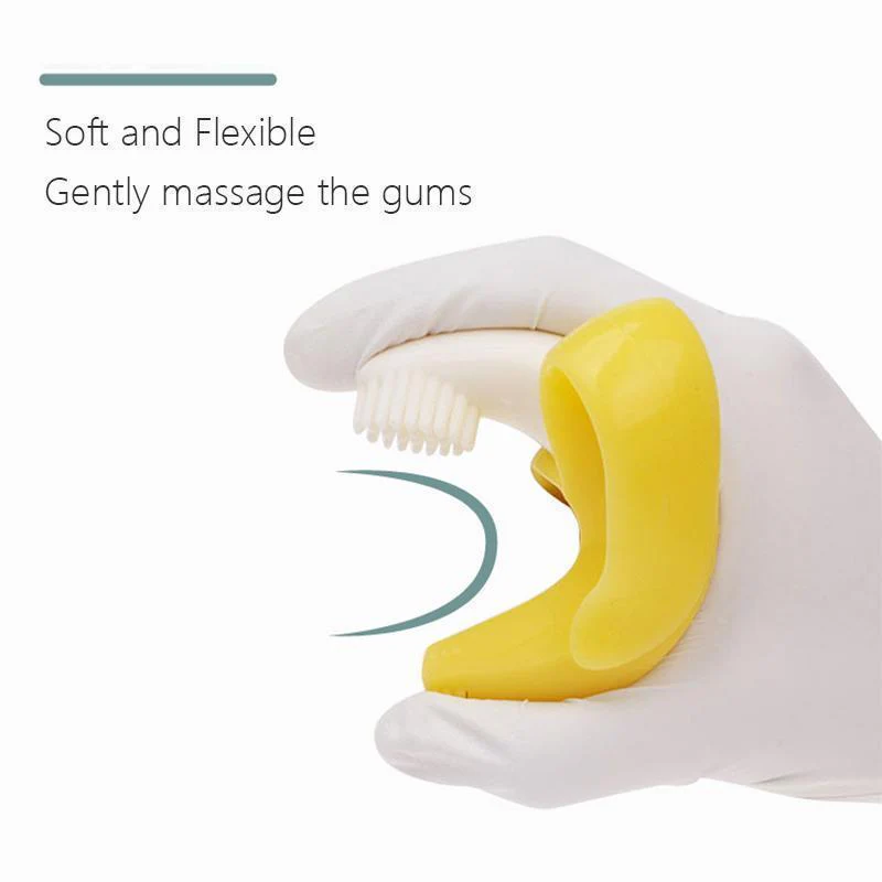 Baby Banana Training Toothbrush & Teether - Image 7