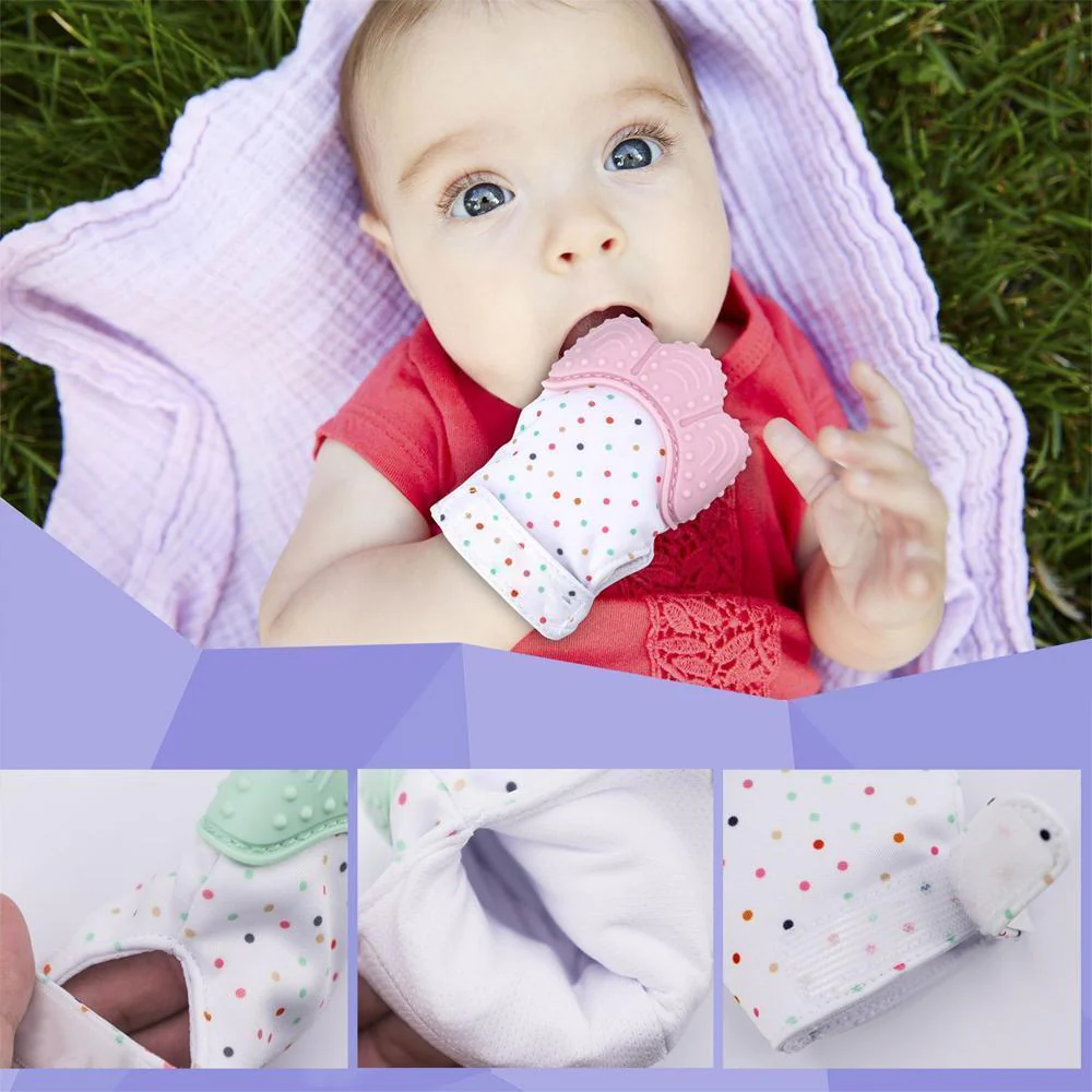 Baby Teething Gloves - Image 3