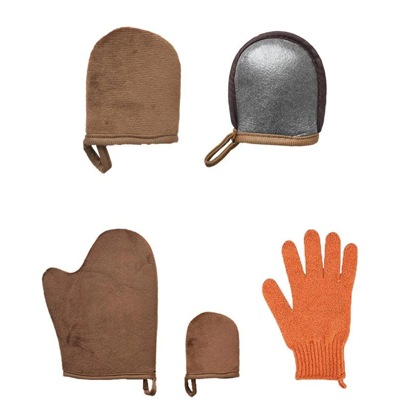 Bath Gloves Sponge Flocking Gloves - Image 2