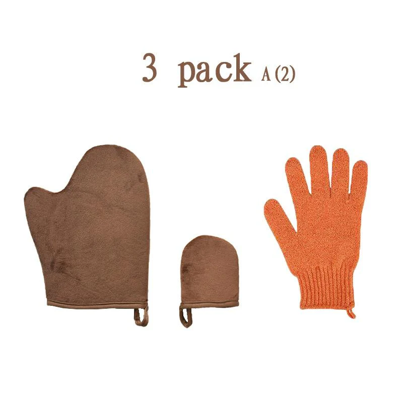 Bath Gloves Sponge Flocking Gloves - Image 7