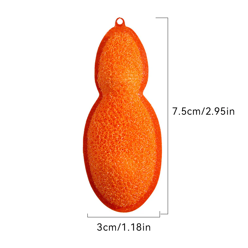 Beans Shaped Bottle Cleaning Sponge - Image 11