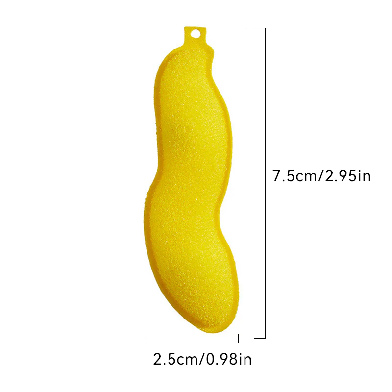 Beans Shaped Bottle Cleaning Sponge - Image 12