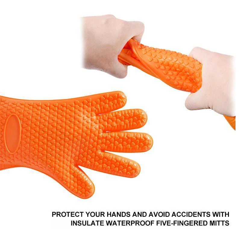 Bequee Heat-resistant Silicone Gloves - Image 3