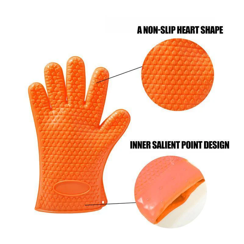 Bequee Heat-resistant Silicone Gloves - Image 6