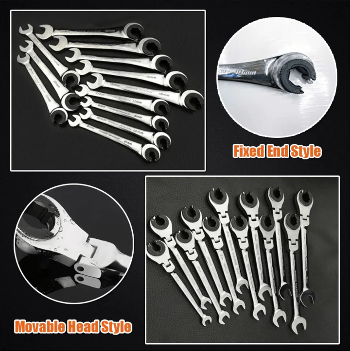 (Best-selling) Tubing Ratchet Wrench [MM] - Image 4