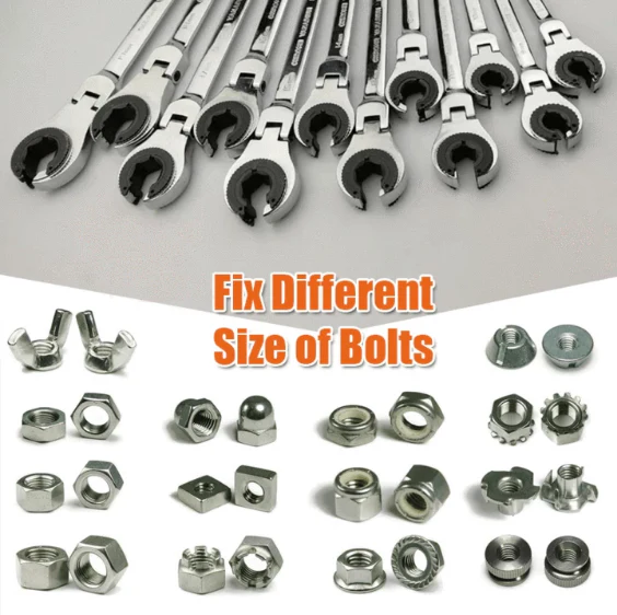 (Best-selling) Tubing Ratchet Wrench [MM] - Image 5