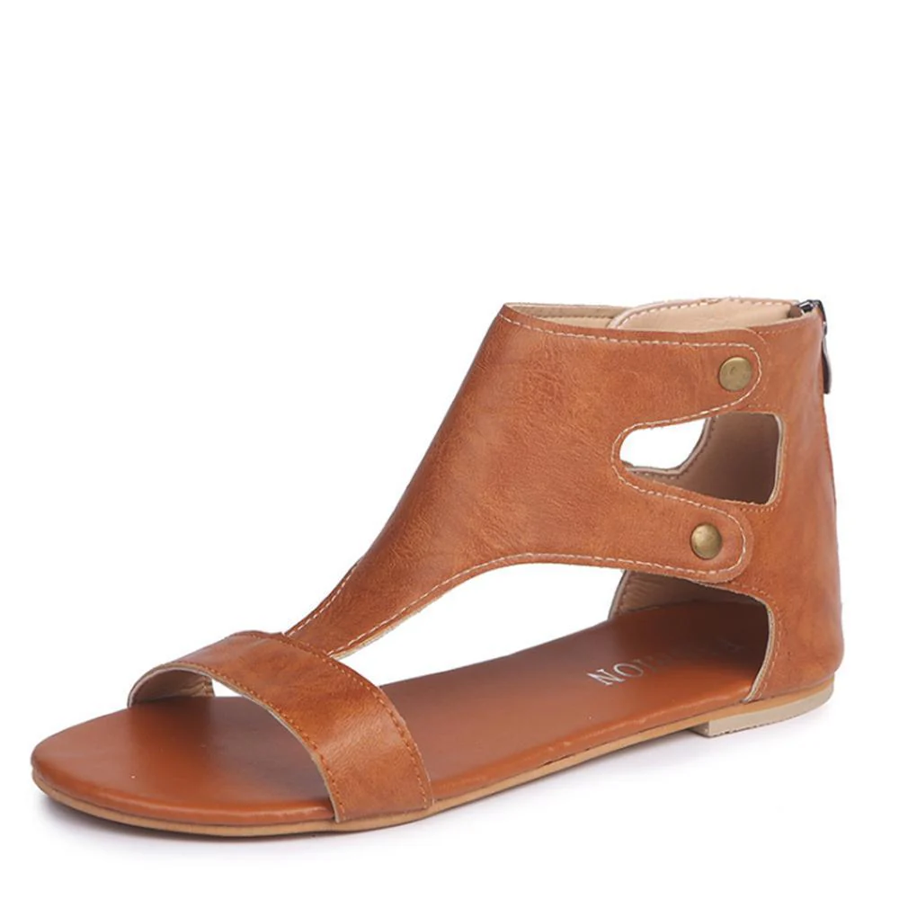 Bestsellers & Best Recommendations Women's comfortable sandal with rivets - Image 12