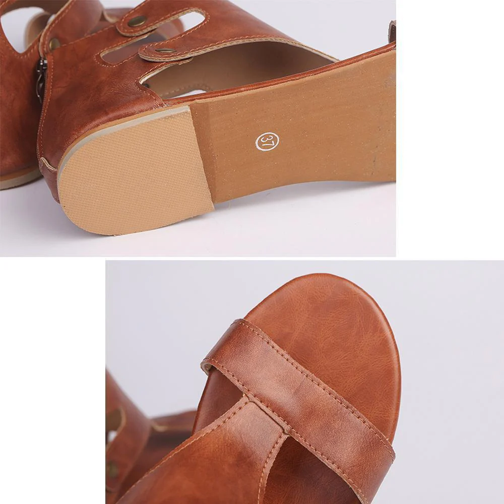 Bestsellers & Best Recommendations Women's comfortable sandal with rivets - Image 8