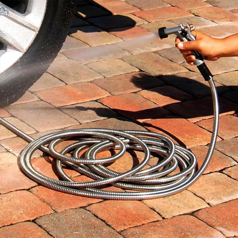 Bionic Steel 304 Stainless Steel Metal Garden Hose - Image 3