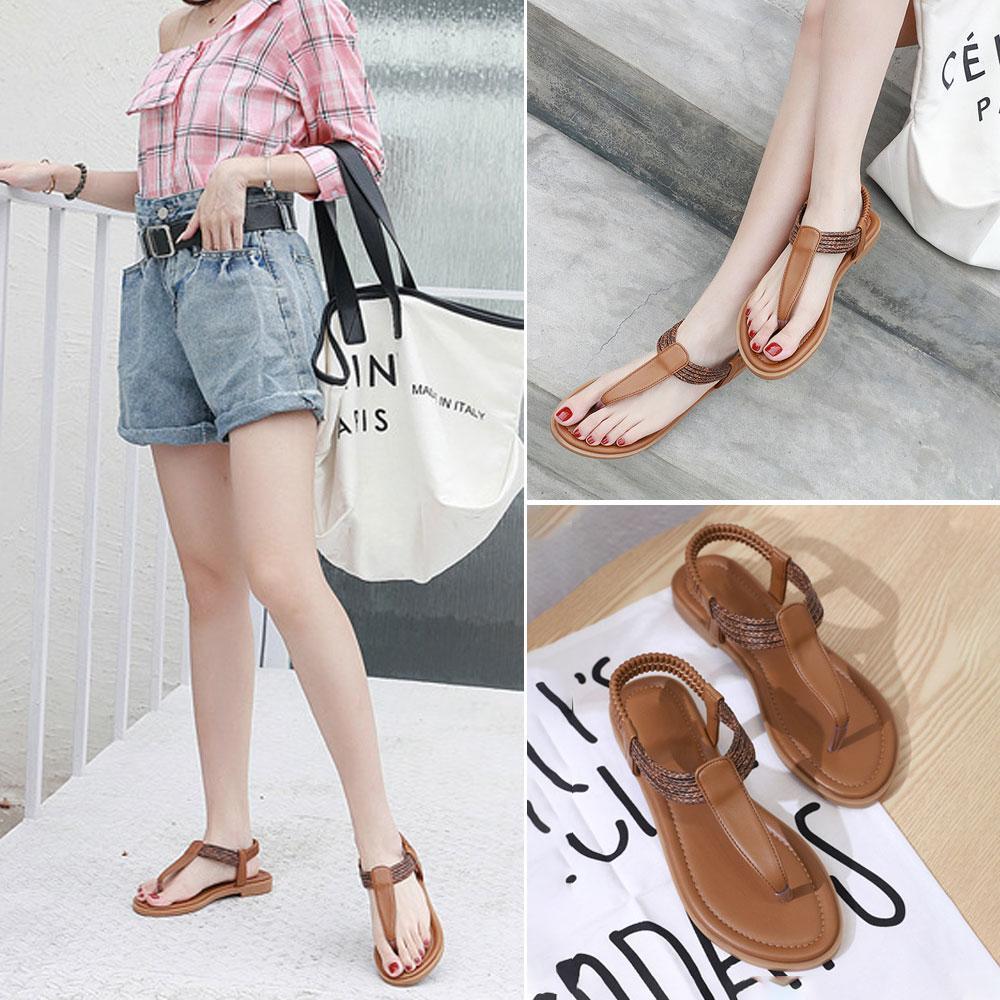 Bohemian Flat Sandals for Women Summer Fashion Comfort Strap - Image 7