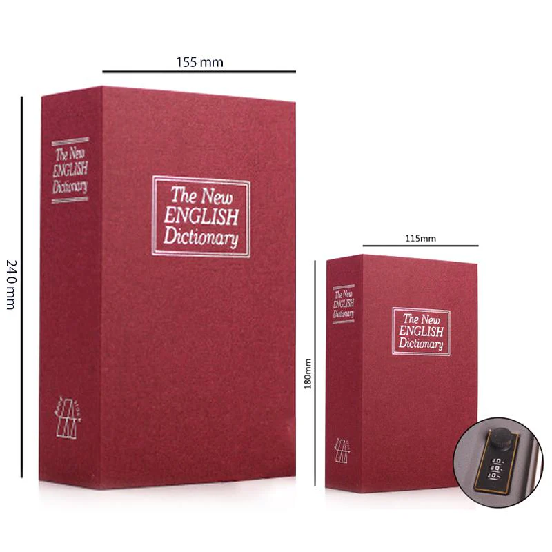 BOOK SHAPED SECURITY LOCK BOX - Image 15