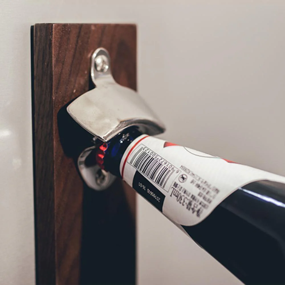 Bottle Opener and Magnetic Bottle Cap Catch - Image 4