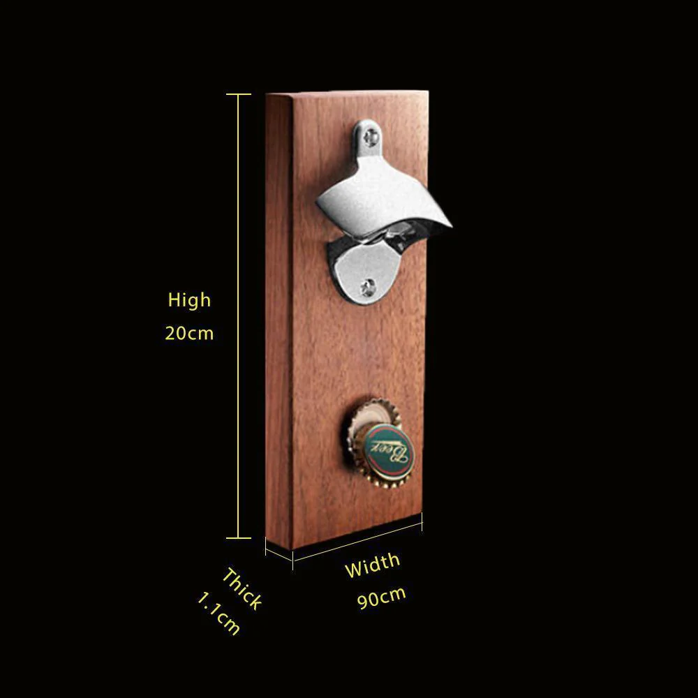 Bottle Opener and Magnetic Bottle Cap Catch - Image 9