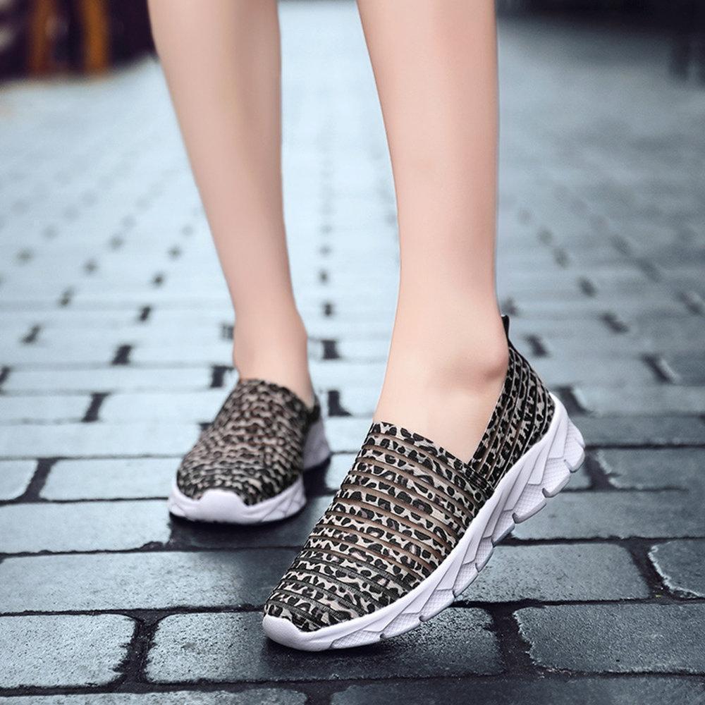 Breathable Hollow Mesh Sneakers - Image 10